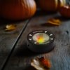 Halloweenske LED náladové osvetlenie - 3 LED - 3 x AAA - čierne, duch