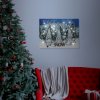 LED obraz - &amp;quot;Let it snow&amp;quot; - 2 x AA, 40 x 30 cm