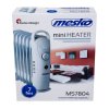 Mesko ohrievač olejový radiátor - 220-240 V - 700 W - 7 lamiel