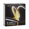 NEON LED pás - teplá biela - 5 m - 220-240V - 2835 SMD - 120 LED/m- 6W/m