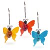 Solárna lampa - zapichovateľná / zavesiteľná - motýľ - viac druhov - 12 x 6 x 21,5 cm - 4 LED