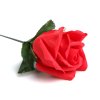 Umelá dekorácia - ruža - 3 farby - 5 x 5 x 30 cm