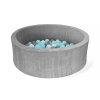 Suchý bazén na loptičky – sivý