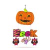 Halloween dekorácia - tekvica - závesná - 45 x 23 cm  