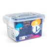 Svetelná reťaz – 30 m – farebná - 600 LED – 220–240 V – 6 W – zelený kábel