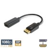 DisplayPort – HDMI adaptér – 1.2 – 1080p