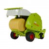 Lisovací hračka k traktoru, s 1 balíkom slamy