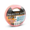 Maskovacia páska – na vodnej báze – 50 m x 24 mm – ružová – exteriérová