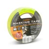 Maskovacia páska – na vodnej báze – 50 m x 24 mm – zelená – automobilová, tepelne odolná