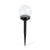 Zapichovacia solárna lampa - guľatá - farebná - 10 x 10 x 26,5 (+12,5) cm