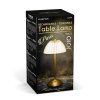 Stolová lampa - zlatá farba - nastaviteľná farebná teplota, jas - akumulátorová - USB