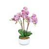 Umelá rastlinná dekorácia - orchidea - 5 druhov - 56 cm