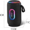 Prenosný, bezdrôtový, bluetooth reproduktor, s LED osvetlením