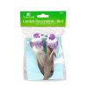 Záhradná dekorácia - vtáčik - 12 cm - s klipom - 2 ks / balenie