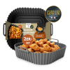 KitchBo AirFryer / Silikónová vložka do fritézy s horúcim vzduchom 20*20 cm, 2 ks