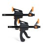 Jednoručná paralelná svorka – 6" / 150 mm – 325 x 205 x 30 mm – 2 ks / balenie