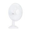Stolný ventilátor - 23 cm - 22 W - 2 rýchlosti - oscilačný - biely - 220 – 240 V AC