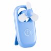 Mini ventilátor - 2 x AAA - 6 x 5 x 11,5 cm - 4 farby