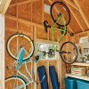 2 balenia liatinových garážových dverí na stenu pre bicykle