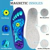 1 pár magnetická akupresúrna vložka do topánok - Ergonomická podpora klenby, mäkká, pružná