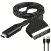 1 ks Adaptérny kábel Scart-HDTV, model 2024