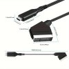 1 ks Adaptérny kábel Scart-HDTV, model 2024