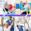 3 ks súprava jógových odporových pásov, TPE elastické pásy so 4 úrovňami odporu, športové cvičebné vybavenie na fitness, jogu, pilates a silový tréning