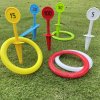 Farebná kruhová hádzacia hra na vonkajšie použitie