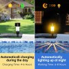 6 ks solárnych bazénových lámp – vodotesné LED lampy na dekoráciu bazéna