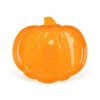Halloweenová servírovacia miska - tekvica - oranžová - plast - 30 x 27 cm