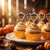 Sada papierových košíčkov na muffiny – s paličkami – 24 + 24 ks