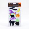Halloween gélové okenné nálepky - 15 x 25 cm - 3 varianty