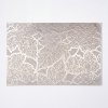 Prestieranie – vzor listov – PVC – 45 × 30 cm – strieborné