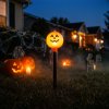 Halloweenová zapichovacia lampa - tekvica - na batérie - 34 x 9,5 cm