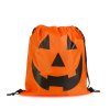 Halloweenový batoh - tekvica - so sťahovacou šnúrkou - 39,5 x 34 cm