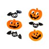 Halloweenová gélová okenná nálepka - 50 x 15 cm - 2 druhy