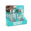 Baker's Secret súprava soľničky a koreničky – sklo – 10,3 cm – 2 ks / súprava