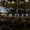 Svetelná reťaz – 30 m – studená biela – 600 LED – 220–240 V – 6 W – priehľadný kábel