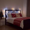 Svetelná reťaz - 5 m - 200 teplá biela & 50 studená biela LED - 100-240V - 6W - biely kábel