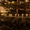 Svetelná reťaz – 20 m – teplá biela – 400 LED – 220–240 V – 6 W – priehľadný kábel