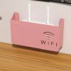 Nástenná úložná skrinka na router a set-top box