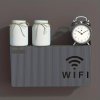 Nástenná úložná skrinka na router a set-top box