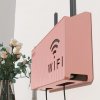 Nástenná úložná skrinka na router a set-top box