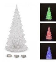 LED vianočný stromček 17 cm 
