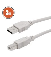 USB kábel 2.0 3,0 m