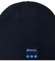 Bluetooth čiapka čierna