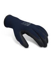 Polyestrové rukavice s latexovým poťahom L - 12 párov