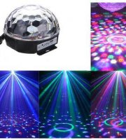 Bluetooth LED disco guľa