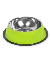 Miska pre psy - 18 cm - zelená