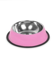 Miska pre psy - 15 cm - ružová